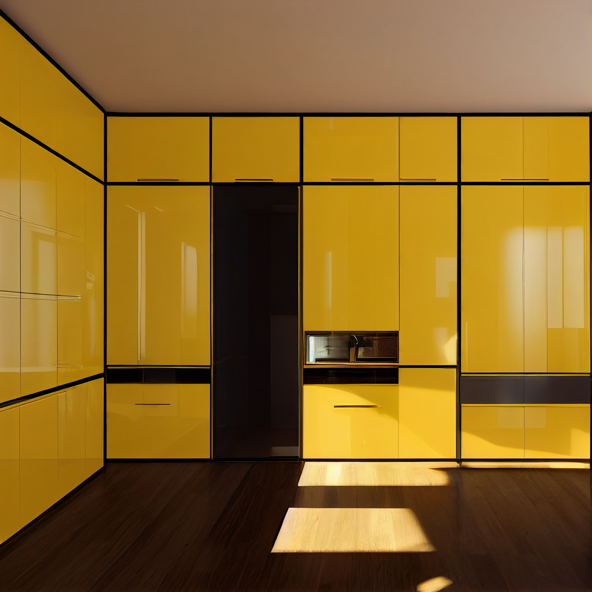 Cabinet interrior design